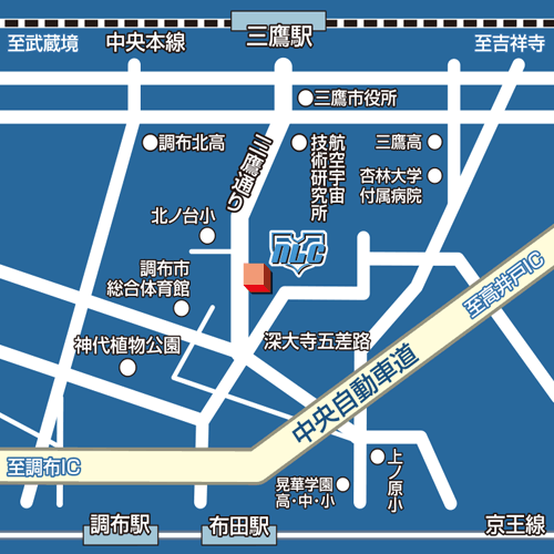 東京支店･東京営業所･東京テクニカルセンター地図