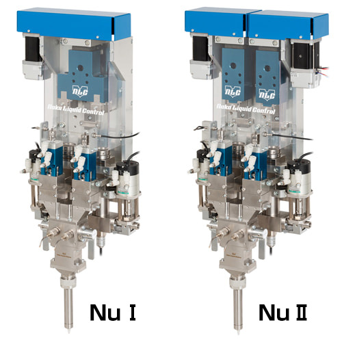Micro volume discharge type 2-component dispenser Nu I/II